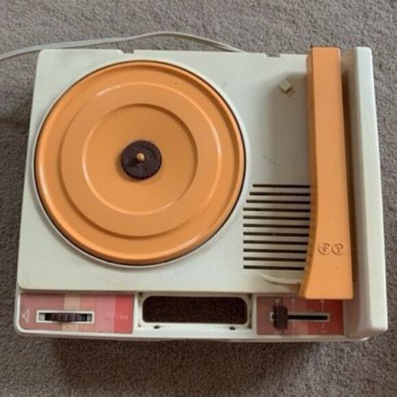 Vintage 1978 Fisher Price Record Player Phonograph-No Lid - Picture 1 of 10